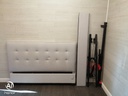 stunning 6ft super king electric grey ottoman bed frame