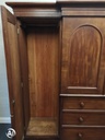 lovely large antique linen cupboard wardrobe