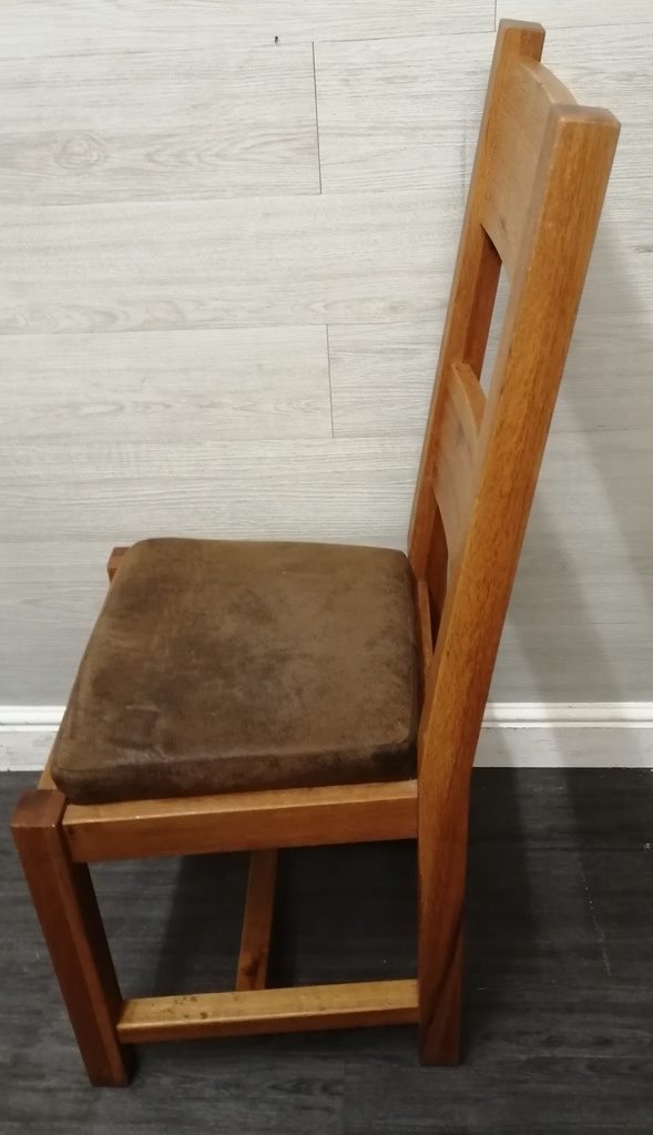 quality set of six oak chairs