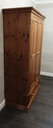 solid pine double wardrobe with drawer