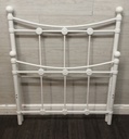 single 3ft white bed frame