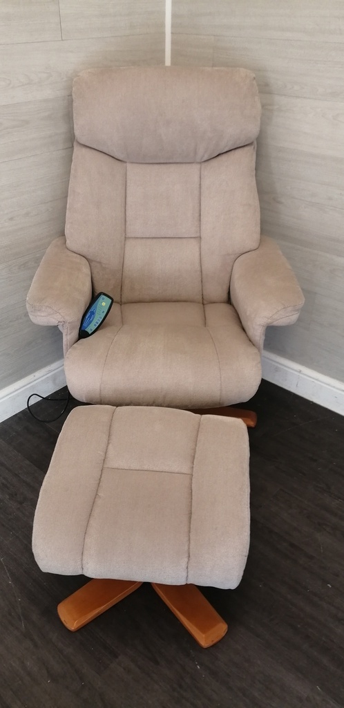 SWIVEL MASSAGE  CHAIR &amp; STOOL