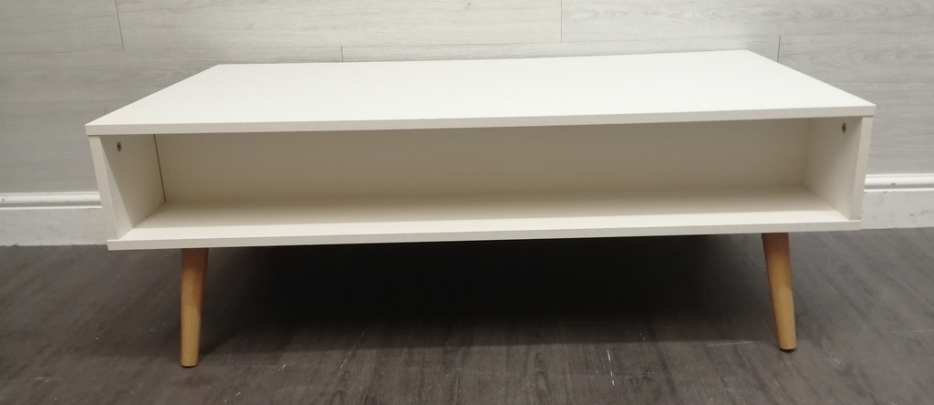 modern white centre coffee table