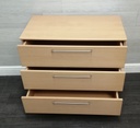 Three Drawer Modern Chest