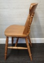 spindle back dining chair