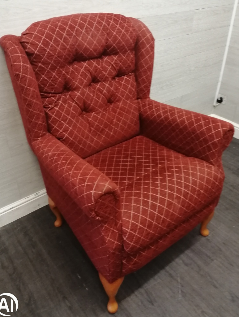 high back  Fireside Armchair