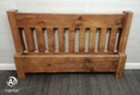 QUALITY 5ft Solid SOLID RUSTIC PINE Bed Frame