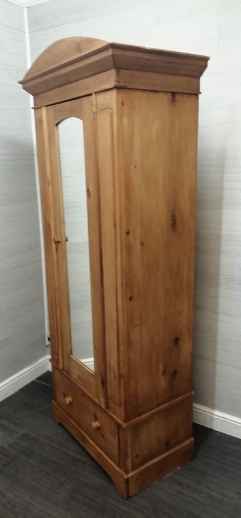 lovely old antique pine wardrobe