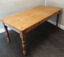 6FT solid PINE DINING TABLE