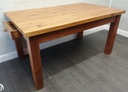 5ft SOLID PINE DINING TABLE WITH DRAWER