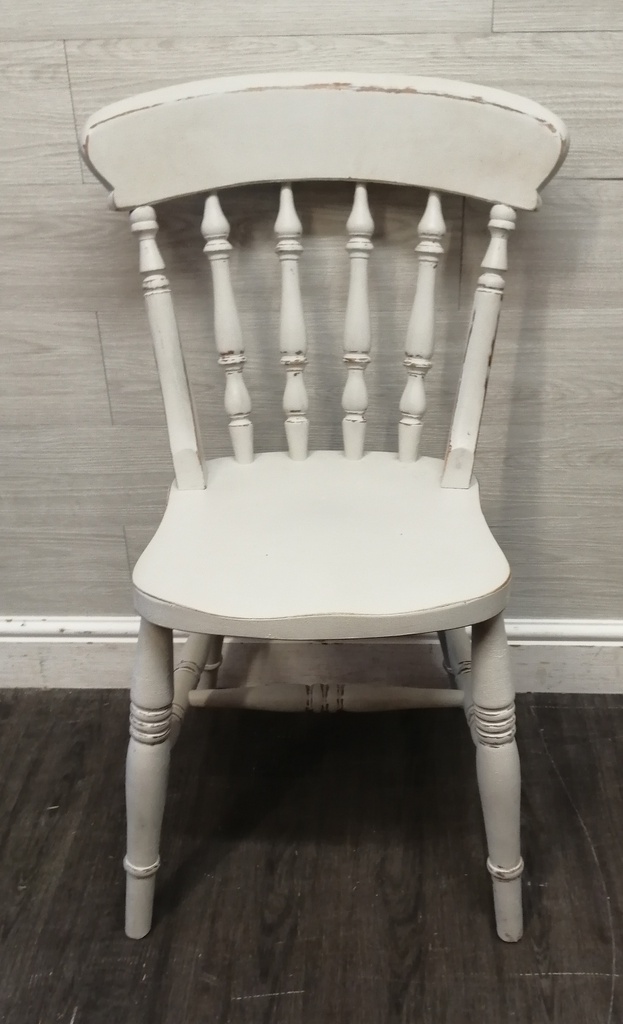 LOVELY SHABBY CHIC DINING TABLE,TWO CHAIRS &amp; BENCH SET