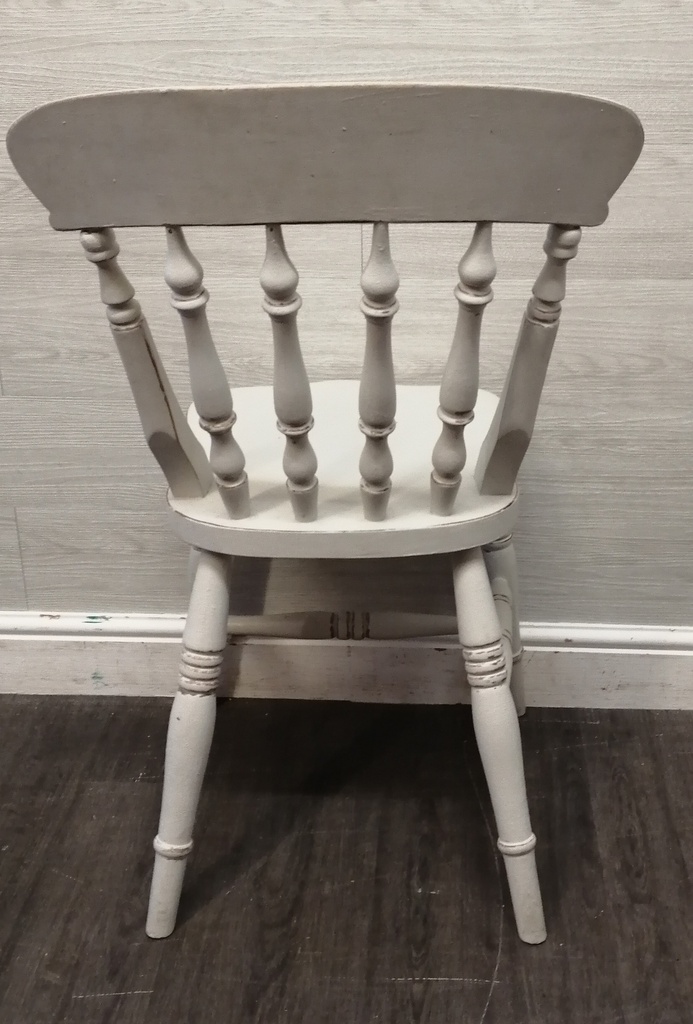 LOVELY SHABBY CHIC DINING TABLE,TWO CHAIRS &amp; BENCH SET