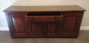 Large dark wood sideboard