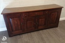Large dark wood sideboard