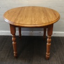 Solid pine neat 3ft round dining table