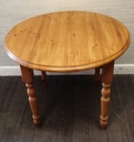 Solid pine neat 3ft round dining table