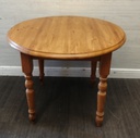 Solid pine neat 3ft round dining table