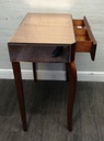 Bronzed Mirrored Two Drawer Console /DressingTable