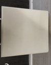 Cream three drawr bedside