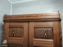 Old pine double wardrobe
