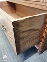 Old pine double wardrobe