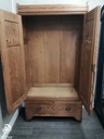 Old pine double wardrobe