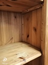 SOLID PINE CUPBOARD BASE BOOKCASE