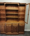 DUCAL Large Part Glazed Pine Dresser