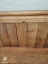 Lovely Large Old Pine Church Pew