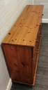 Triple pine sideboard