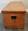 LOVELY OLD PINE BLANKET BOX