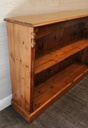 Long Low Solid Pine BOOKCASE