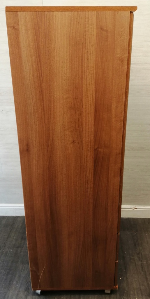 Neat modern double wardrobe