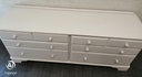 Painted Ducal eight drawer chest