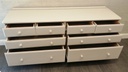 Painted Ducal eight drawer chest