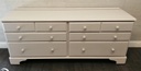 Painted Ducal eight drawer chest