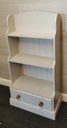 Painted Pine Waterfall Bookcase