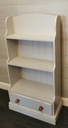 Painted Pine Waterfall Bookcase