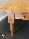 7ft Solid Pine Table With Drawer