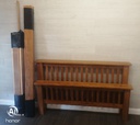Quality Chunky 5ft Oak Bed Frame