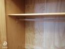 Two door pine wardrobe