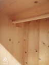 Shabby Chic Whitw  Solid Pine Wardrobe