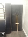 4FT OTTOMAN BROWN FAUX LEATHER BED FRAME