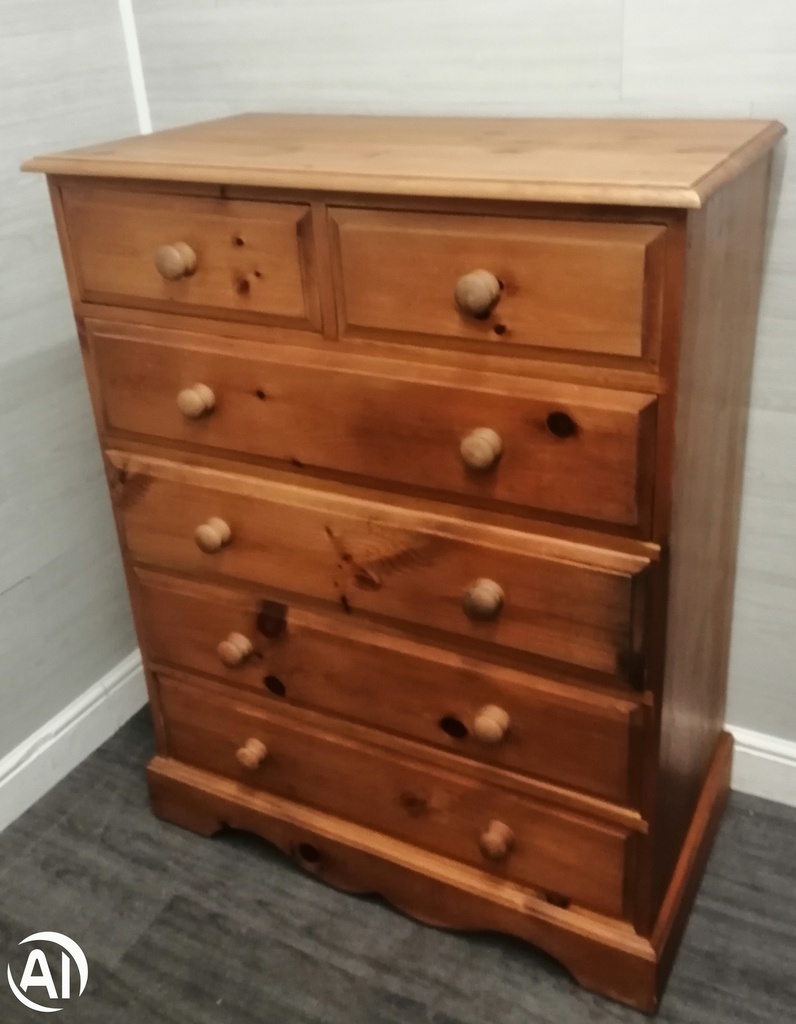 Quality solid pine large chest
