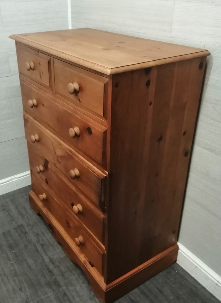 Quality solid pine large chest