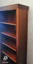 QUALITY DARK WOOD BOOKCASE