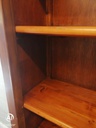 QUALITY DARK WOOD BOOKCASE
