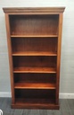 QUALITY DARK WOOD BOOKCASE