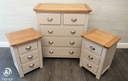 Pair Of Grey Shaker style  Bedside Chests