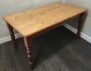 5FT SOLID PINE DINING TABLE